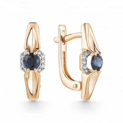 Серьги 23370-102 золото
