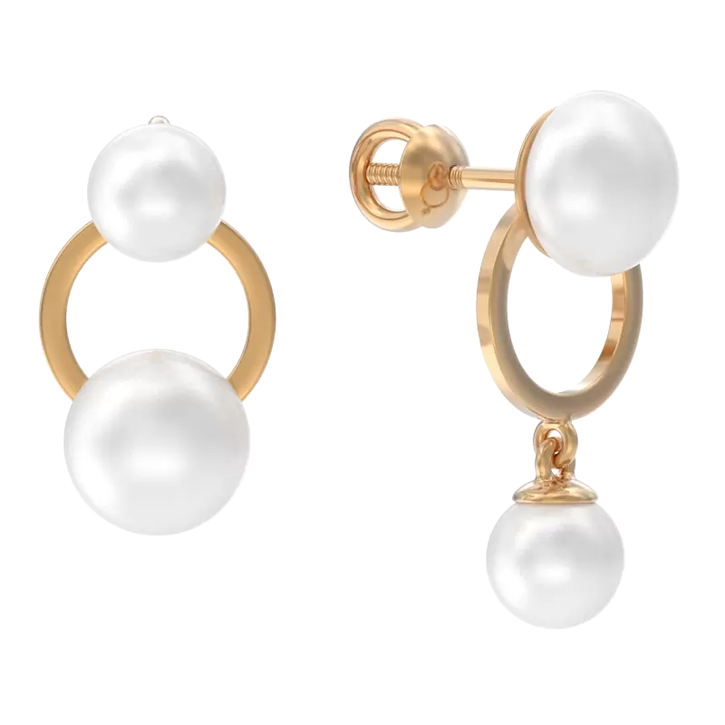 Серьги подвесные 1044272-11250 золото