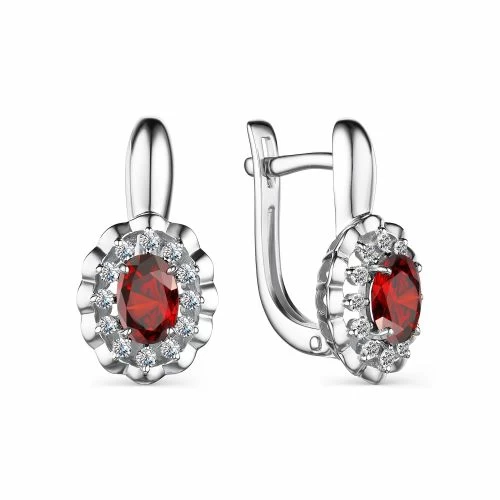 Серьги 02-3029.00ГР-00 серебро_0
