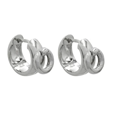 Серьги 82240802 серебро
