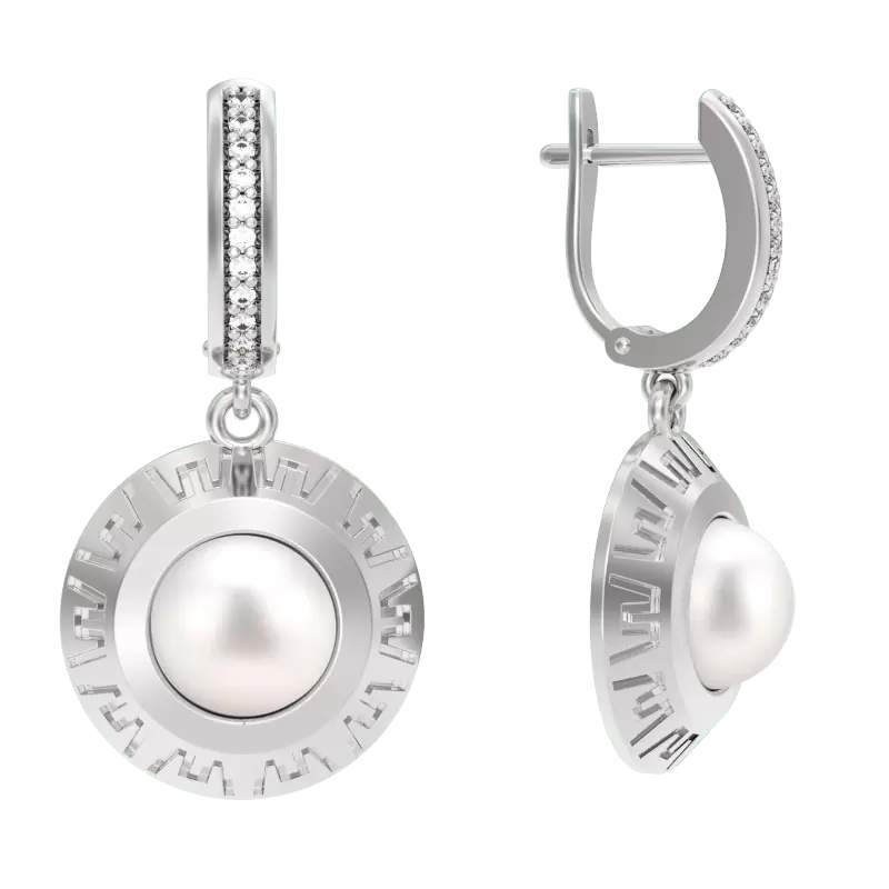 Серьги подвесные 1029612-01150 серебро