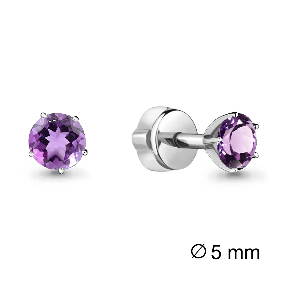 Серьги пусеты 4403704 серебро