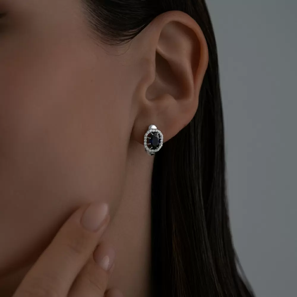 Серьги 88020014 серебро