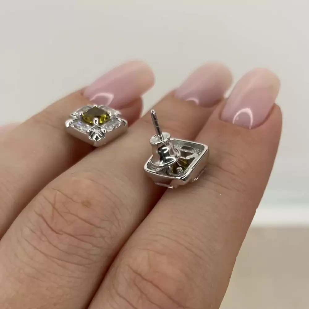 Серьги пусеты 02-3380.00СТ-00 серебро_2