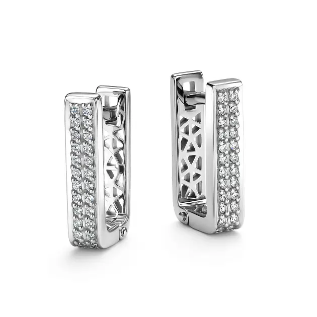 Серьги 25278-200 золото Дорожка_0