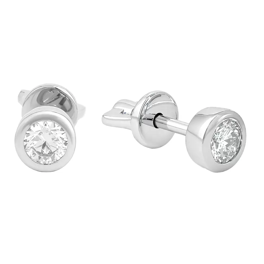 Серьги пусеты 192-043050 серебро_1