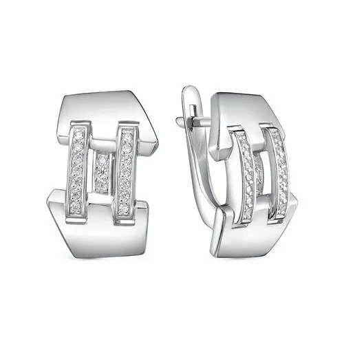 Серьги с1207448 серебро ШомЭ