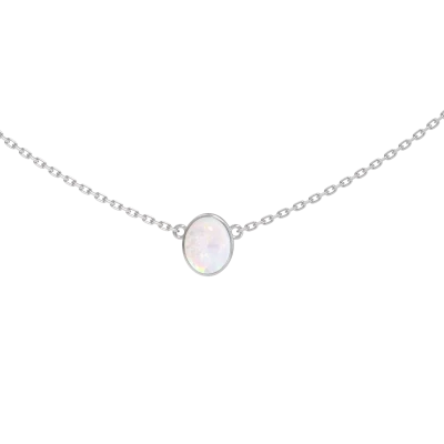 Колье 1038496-01210-O серебро