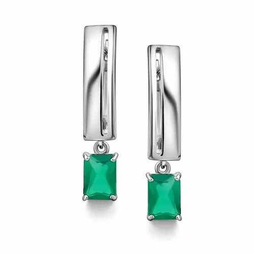 Серьги подвесные 02-4436.00АГ-00 серебро_0