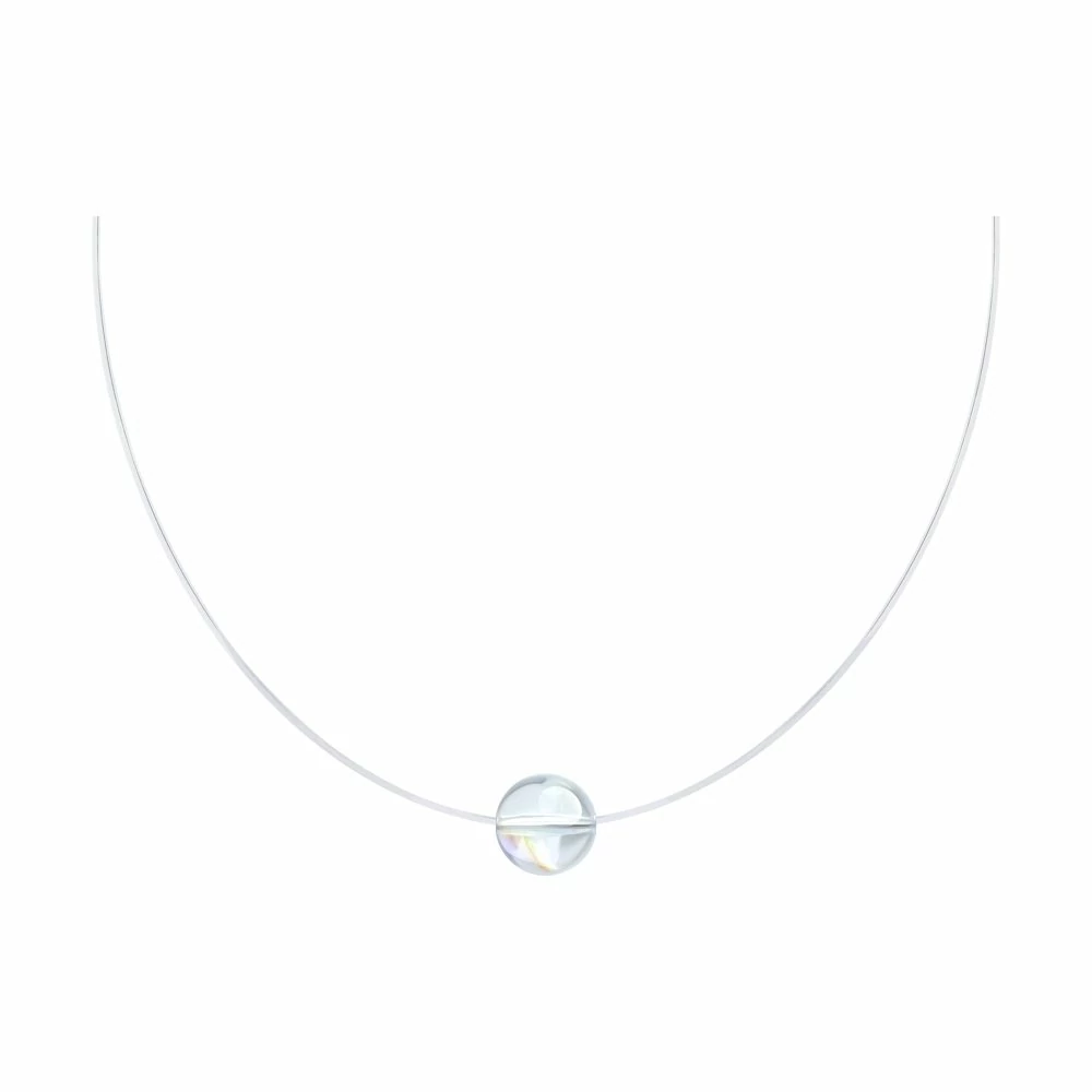 Подвеска на леске 94070424 серебро_0