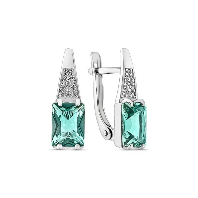 Серьги 206486-009-0019 серебро