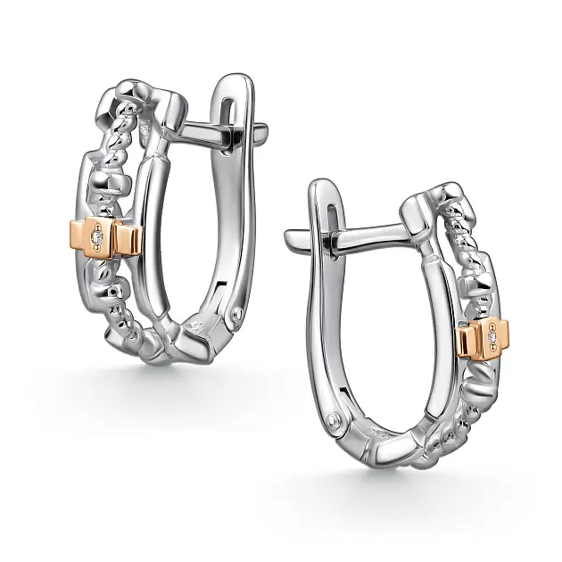 Серьги 02-4872.000Б-00 серебро