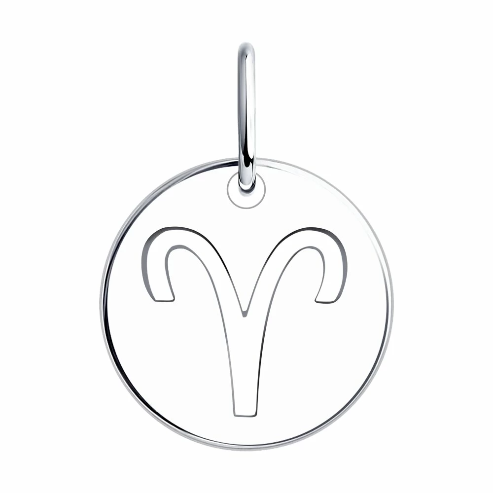 Подвеска знак зодиака 94032848 серебро Овен_0