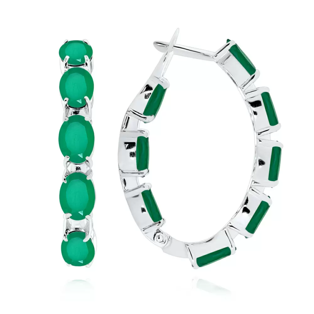 Серьги конго 2340391183-60 серебро