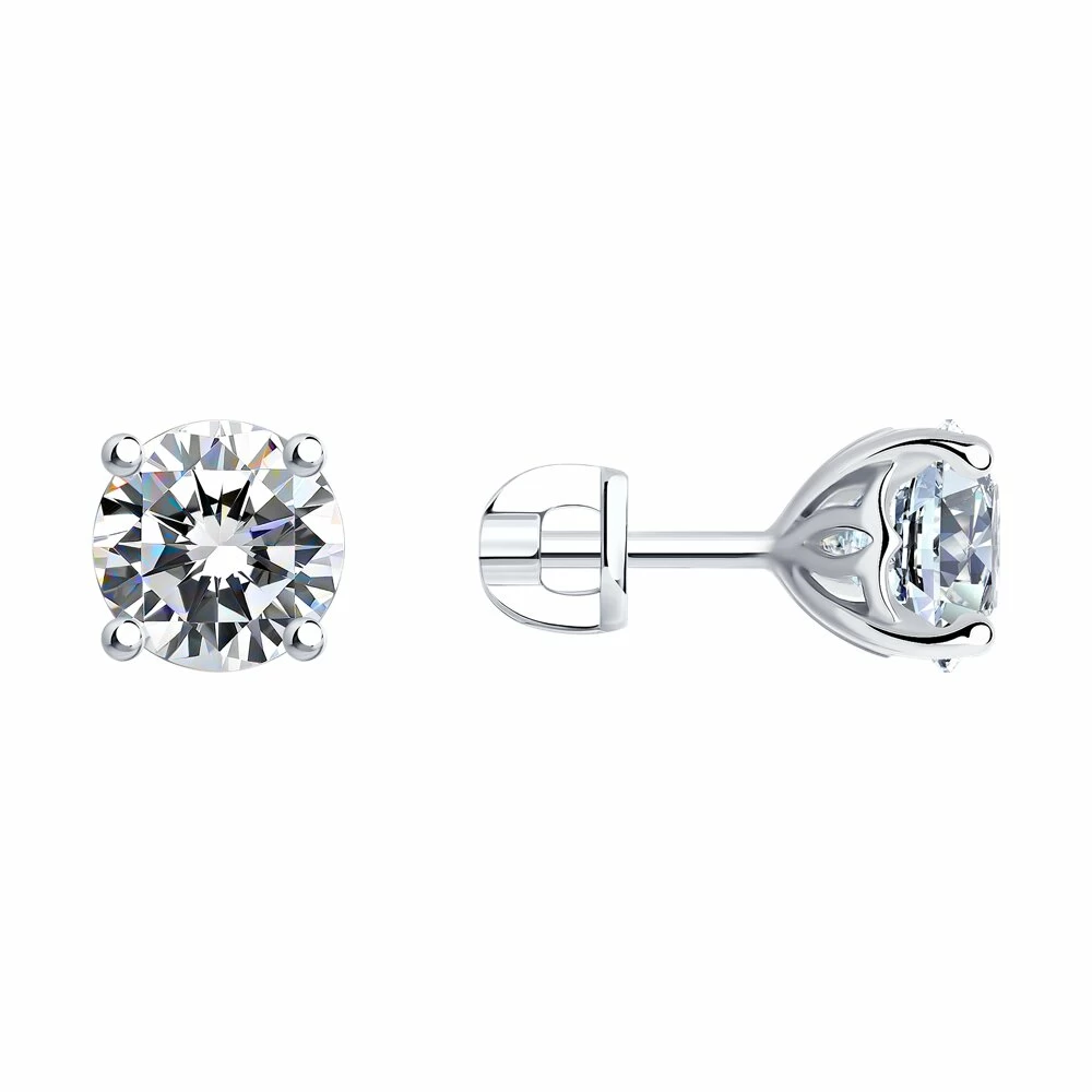 Серьги пусеты 94022997 серебро_0