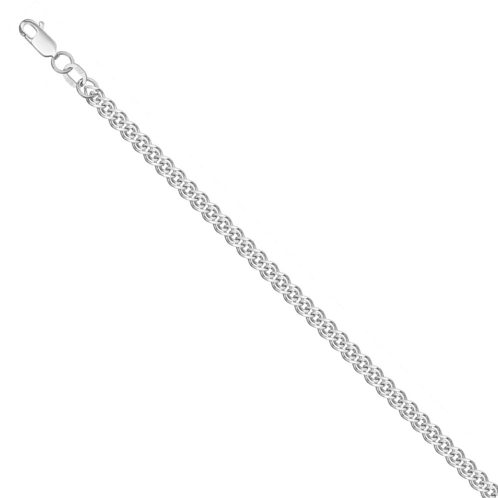 Цепь НЦ22-200Ю-3 d0.50 серебро Полновесная