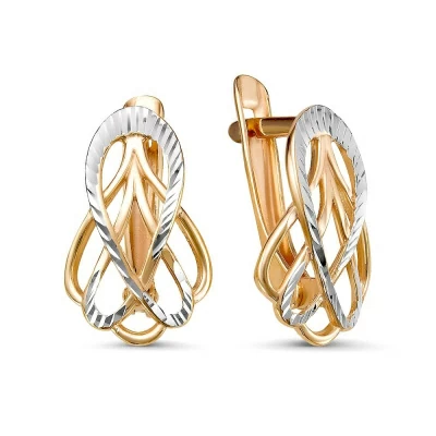 Серьги с3259п серебро