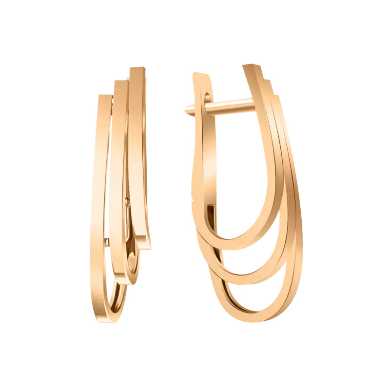 Серьги 108-209882 золото