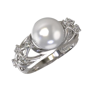 Кольцо 1030741-01150 серебро
