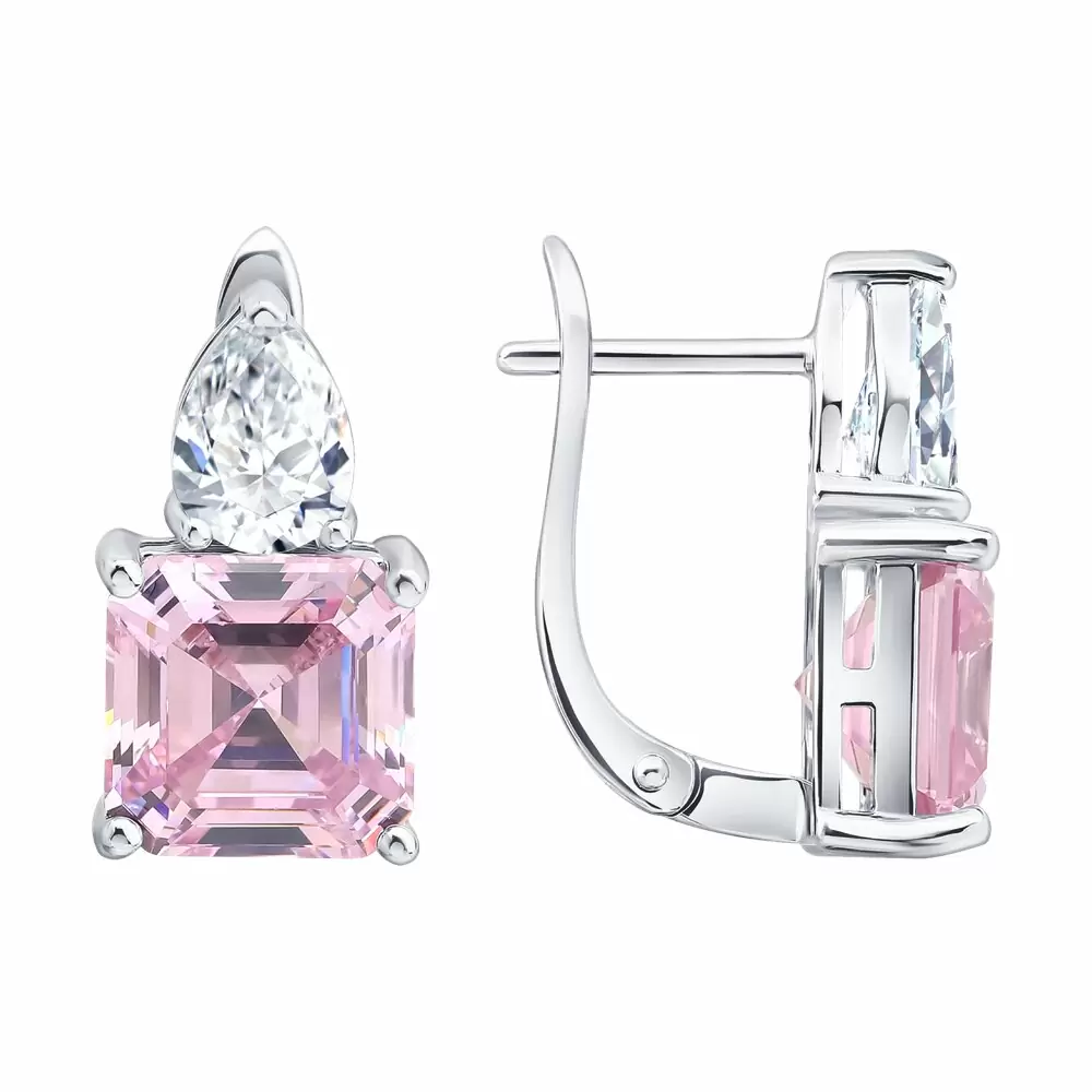 Серьги 94027632-91 серебро