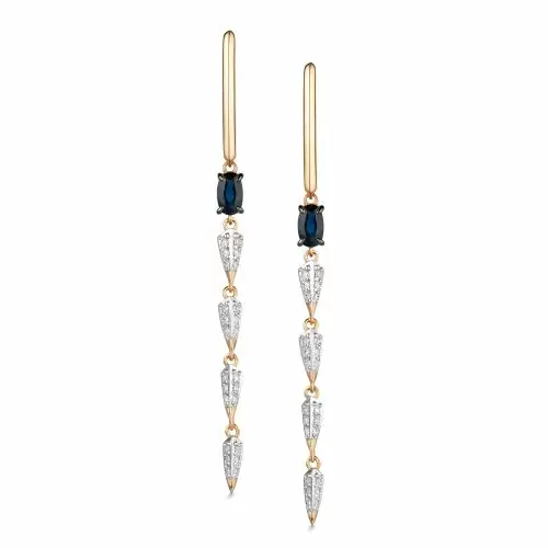 Серьги подвесные 25980-102 золото_0