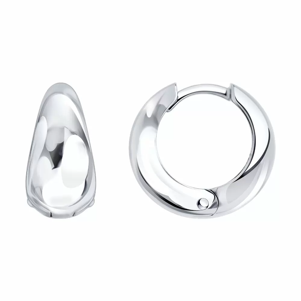 Серьги 94027755 серебро_0
