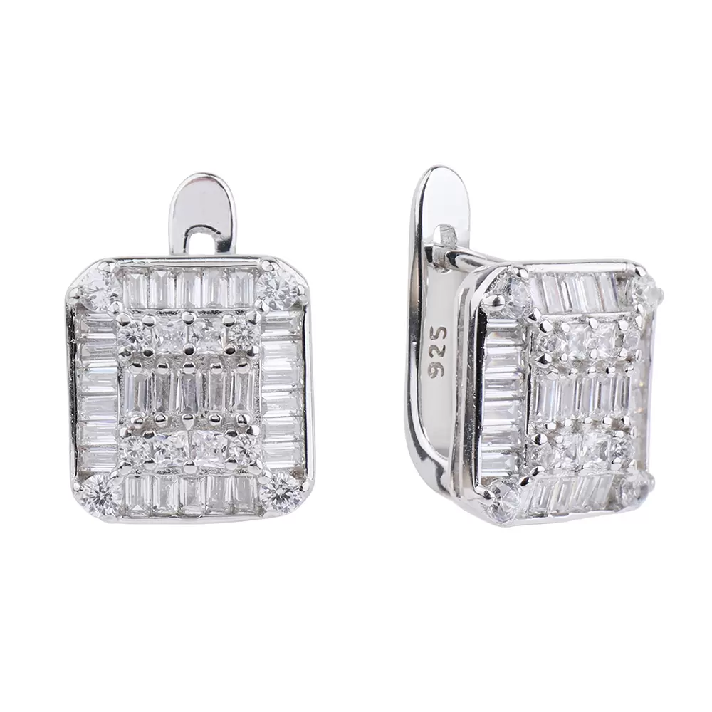 Серьги 22С157242 серебро_0