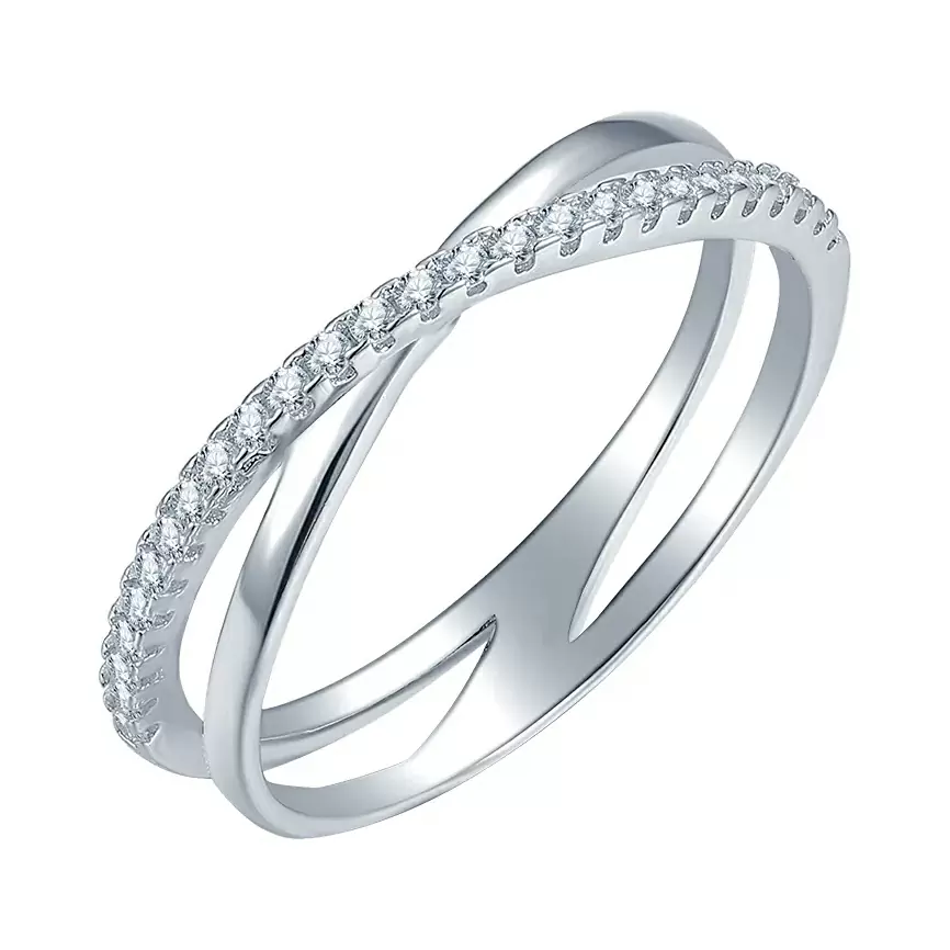 Кольцо LLR569 серебро
