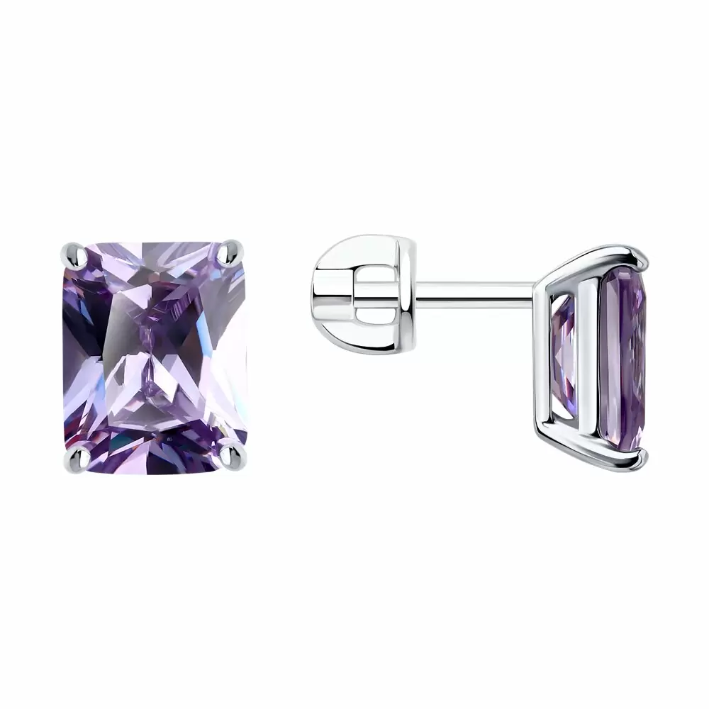 Серьги пусеты 94026836 серебро_0