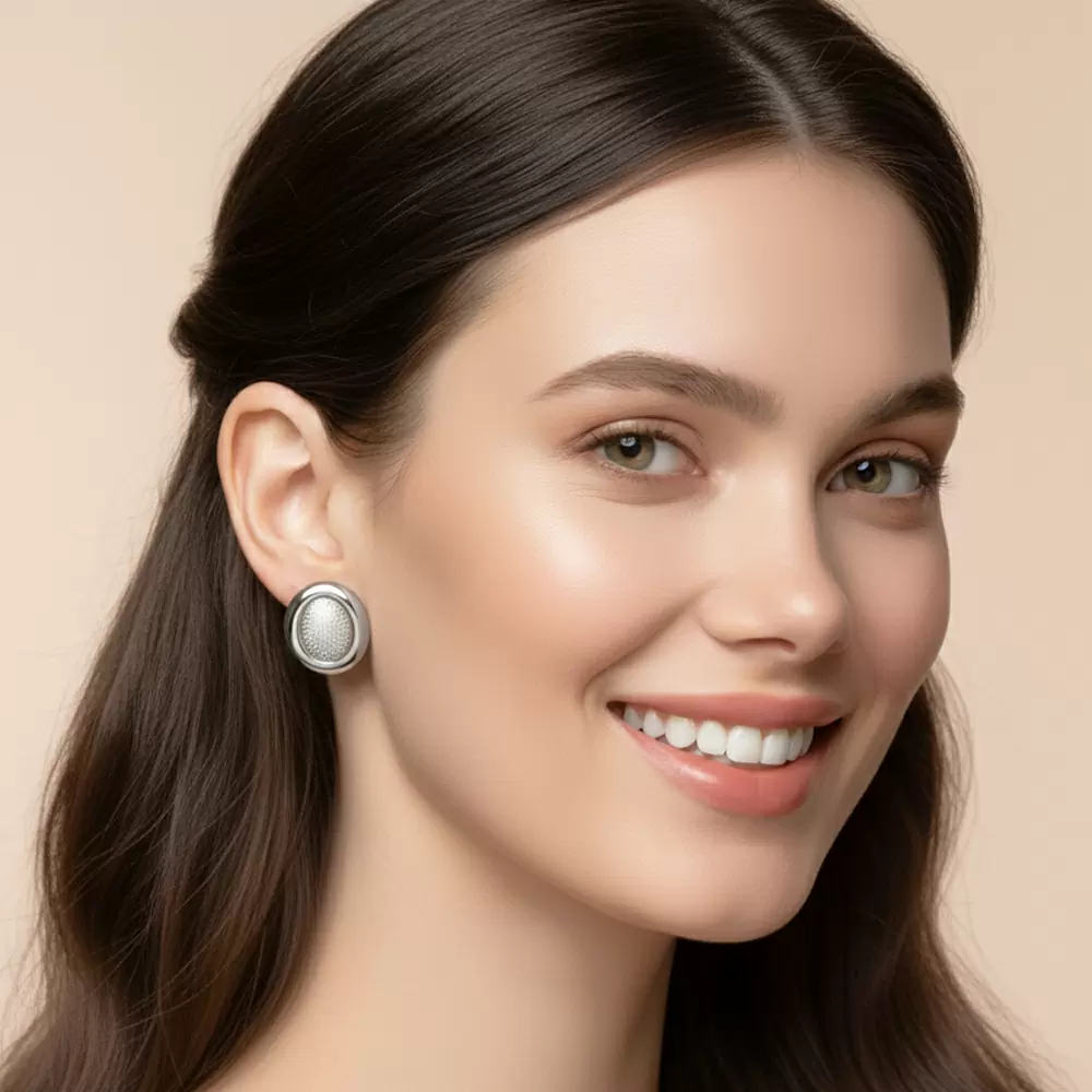 Серьги AG210003E-002S ювелирный сплав