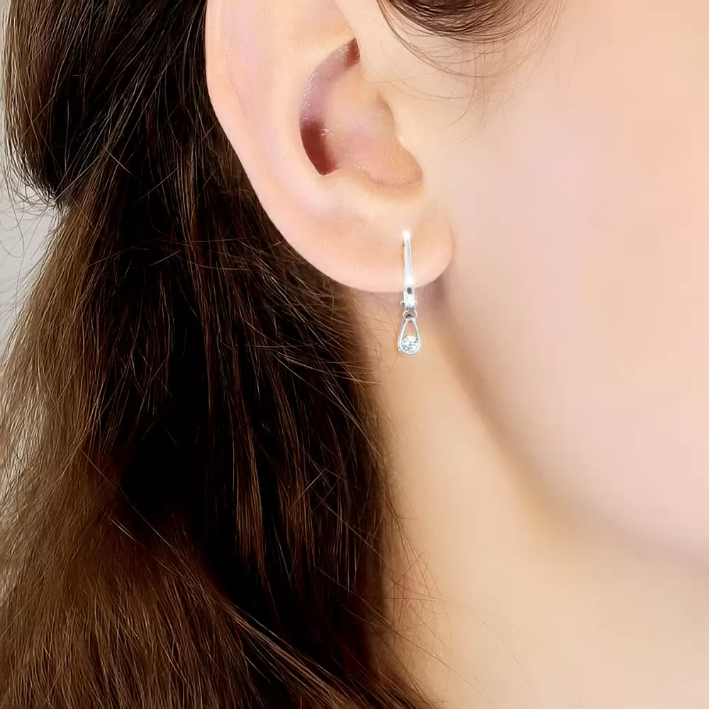 Серьги подвесные 221-1463-01 золото_1