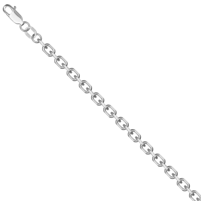 Цепь НЦ22-206АЮ-3 d1.0* серебро