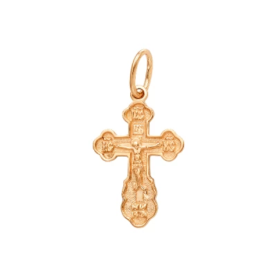 Крест христианский 701427-1000 золото Полновесный
