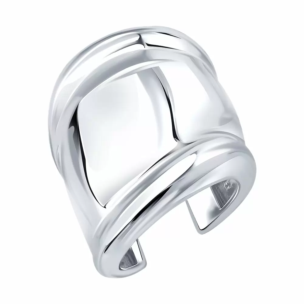 Серьги кафф 94170430 серебро Тиффани_0