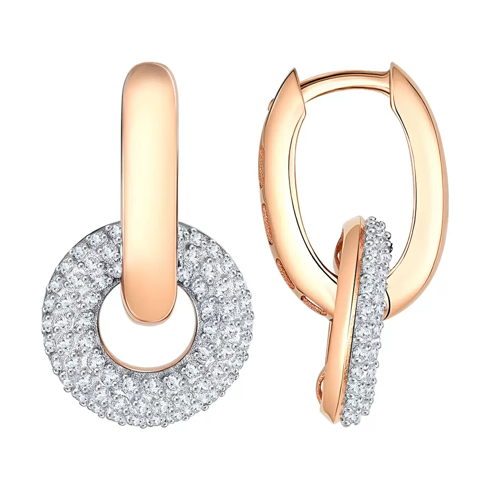 Серьги подвесные 904992-1102 золото_0