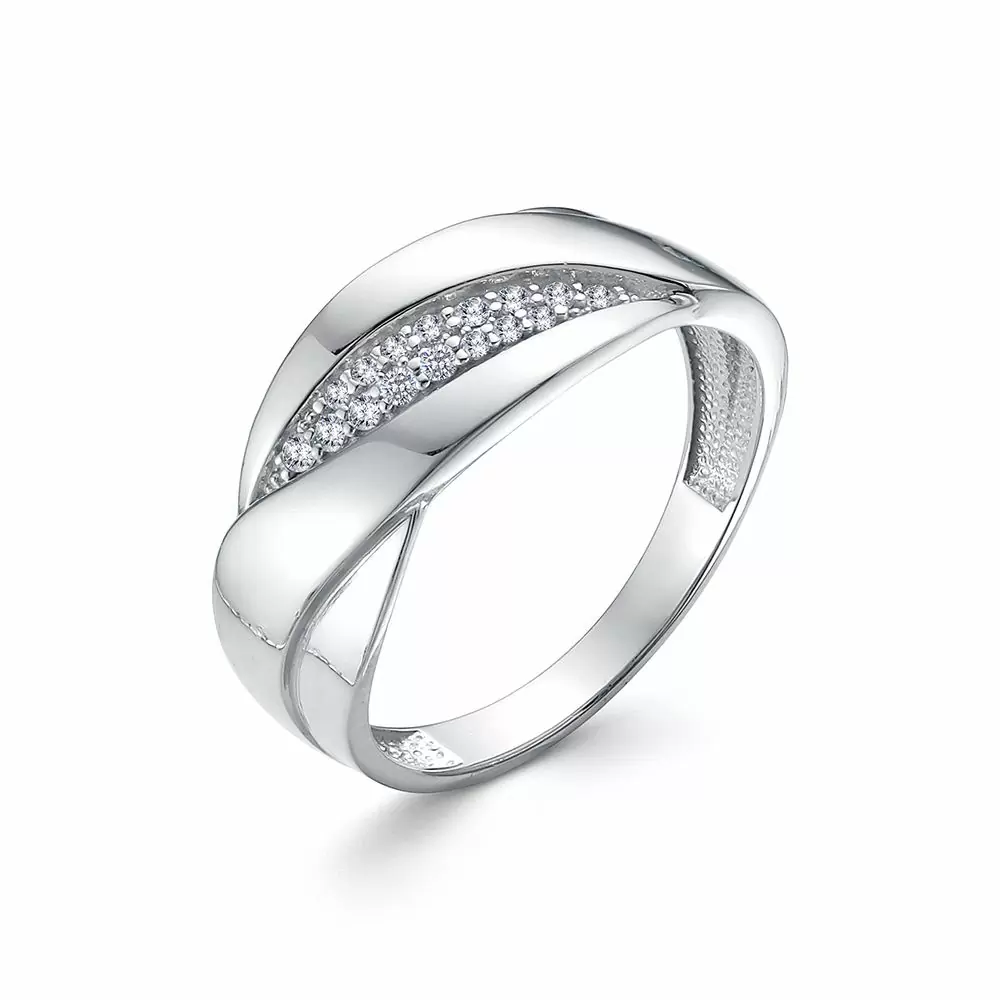 Кольцо ККЛ1291В серебро_0
