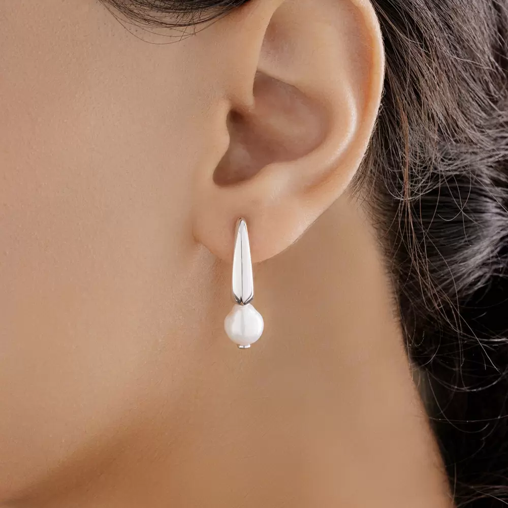Серьги 02-4115.00ЖБ-00 серебро