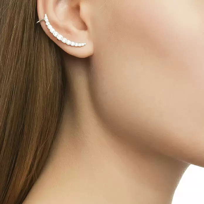 Серьги пусеты 94021674 серебро Каффа+пусета_1
