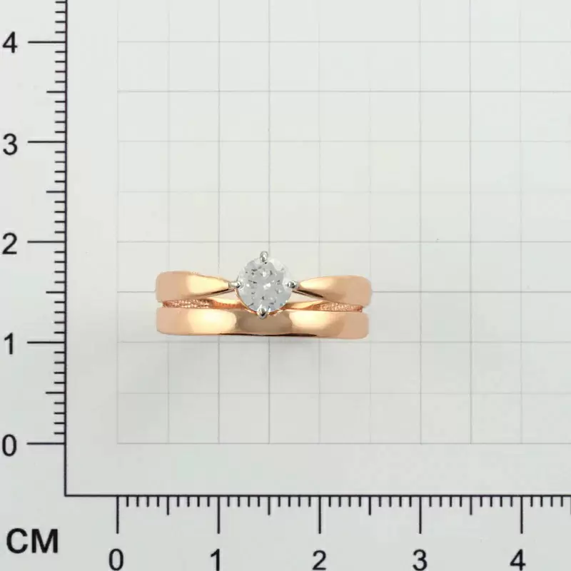 Кольцо КольцоКЛ-38.19.0.бцФ.з585 золото_1