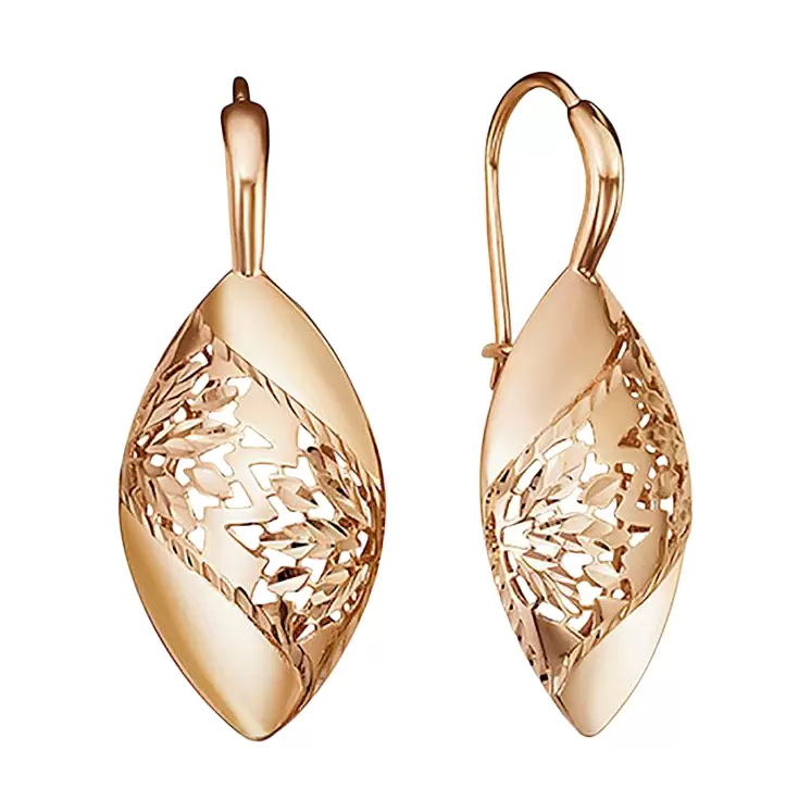 Серьги Сд3752 золото