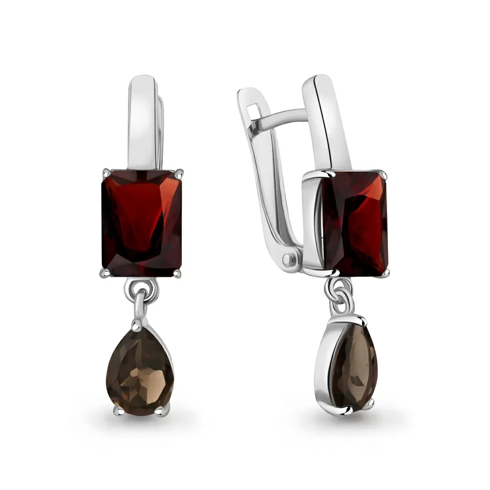 Серьги подвесные 45032336.5 серебро