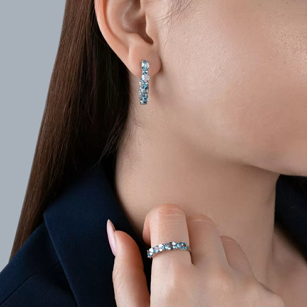 Серьги конго 2340071182 серебро_1