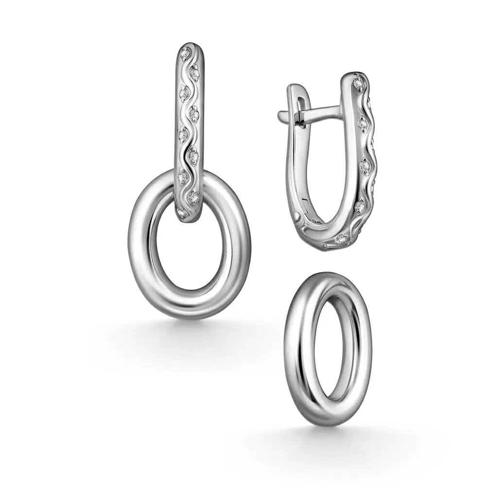 Серьги подвесные 02-4949.00КЦ-00 серебро_0