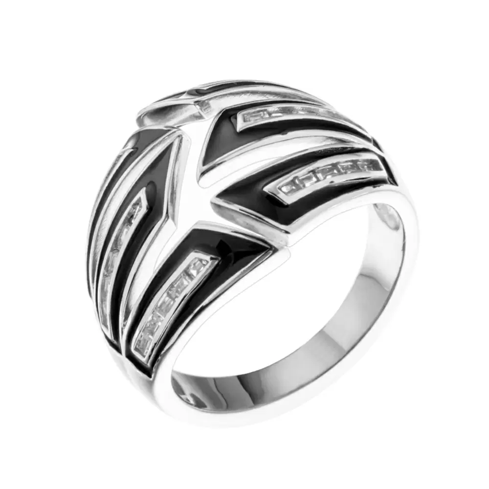 Кольцо BGК158280 серебро
