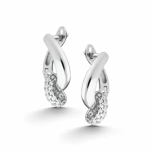 Серьги 02-5565.00КЦ-00 серебро