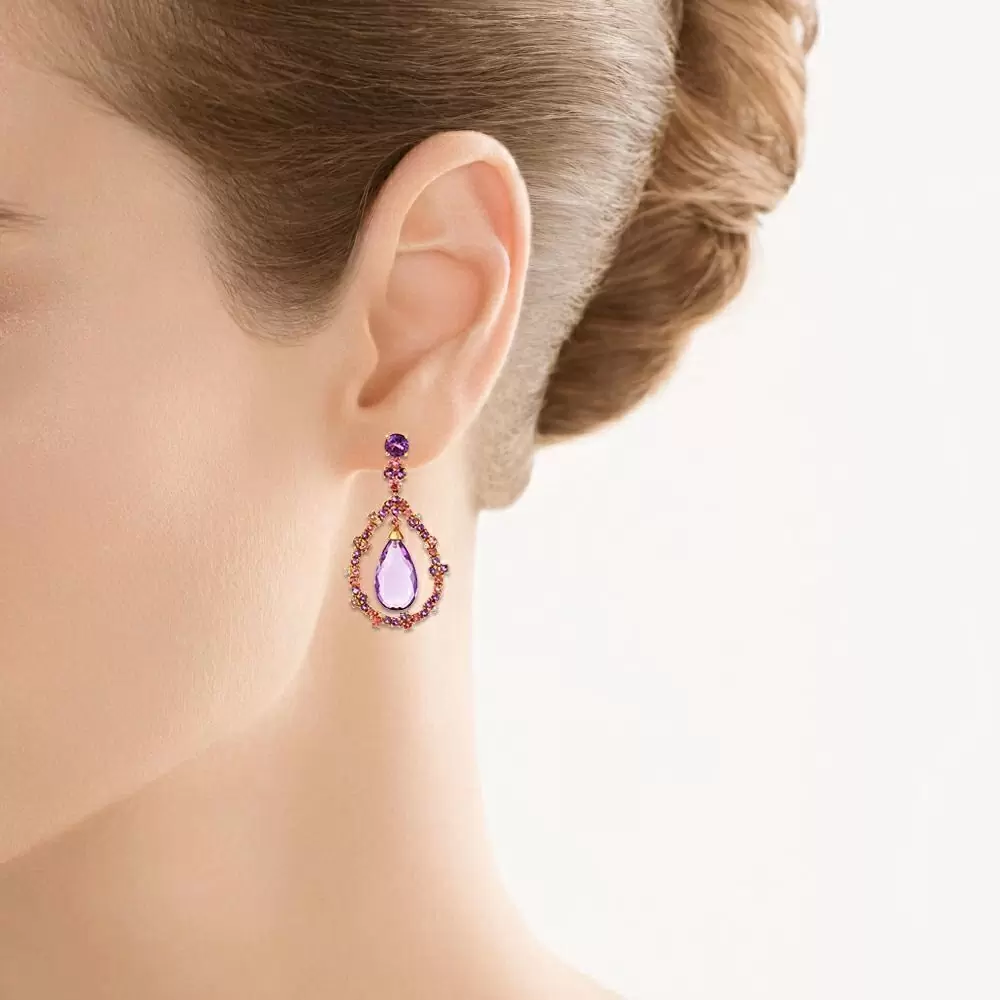 Серьги подвесные 23200110821П золото