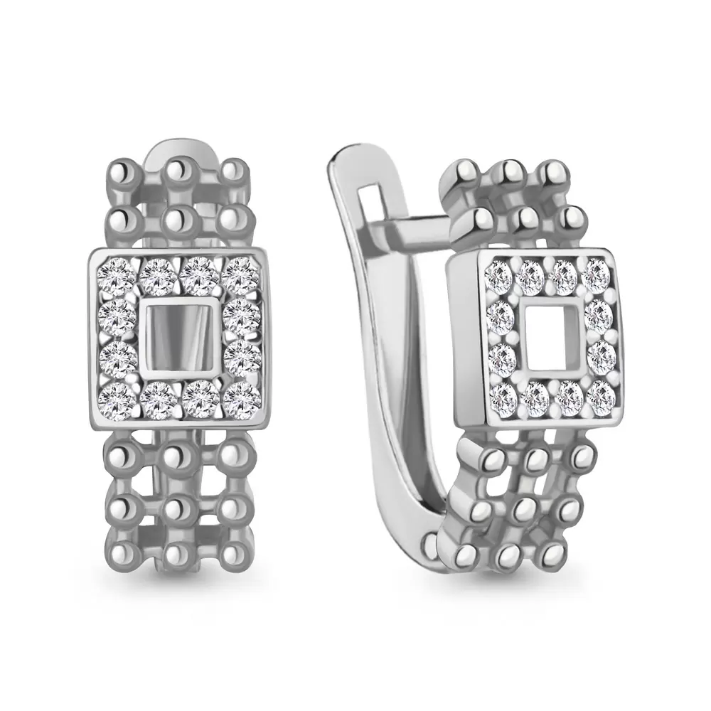 Серьги 400273А.2 золото