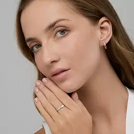 Серьги 26305-100 золото_2