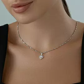 Подвеска 94032826 серебро Сердце_1