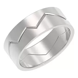 Кольцо 1044981-00000 серебро_0